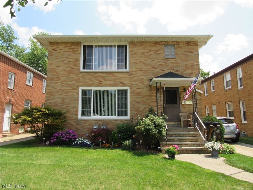 Be first or be sorry! Immaculate brick double! This will be the cleanest double you will see! Family occupied and taken care of! Formal dining room, nice living room, 2 bedrooms, full bath each unit. 2 car garage. Full unfinished basement. Central air 2020, hot water tank 2019,  range 2019, kitchen and bathroom floor 2019. Close to shopping, restaurants, Metro parks, I71, Turnpike, I 480, airport and places of worship. Pearl Rd is a main bus line.