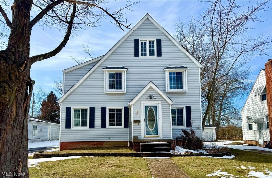 Welcome to 1524 Jaeger – a beautifully renovated Cape Cod in the heart of Lyndhurst! This move-in-ready home has been upgraded—including a new boiler (2025), hot water tank (2025), Kitchen appliances (refrigerator, dishwasher, range, oven, microwave) (2025), freshly painted whole house, and brand-new carpet. Step inside to a warm, welcoming foyer that opens to a bright family room with a cozy wood-burning fireplace, and a large picture window—ideal for everyday living or relaxing evenings at home. The fully updated kitchen, with all-new stainless steel appliances and new tiled floors—perfect for everyday cooking. A cozy dining room sits at the back of the kitchen with updated flooring and china cabinets, offering an ideal space for family gatherings. Upstairs, you’ll find three spacious bedrooms and another fully updated full bath. The third floor has potential for an additional bedroom. The basement has a full bathroom and plenty of storage spaces. Outside, the oversized backyard provides endless potential—gardening, games, pets, or future outdoor upgrades. With its long list of updates and comfortable layout, this home is truly amazing. Don’t miss the chance to make it yours!