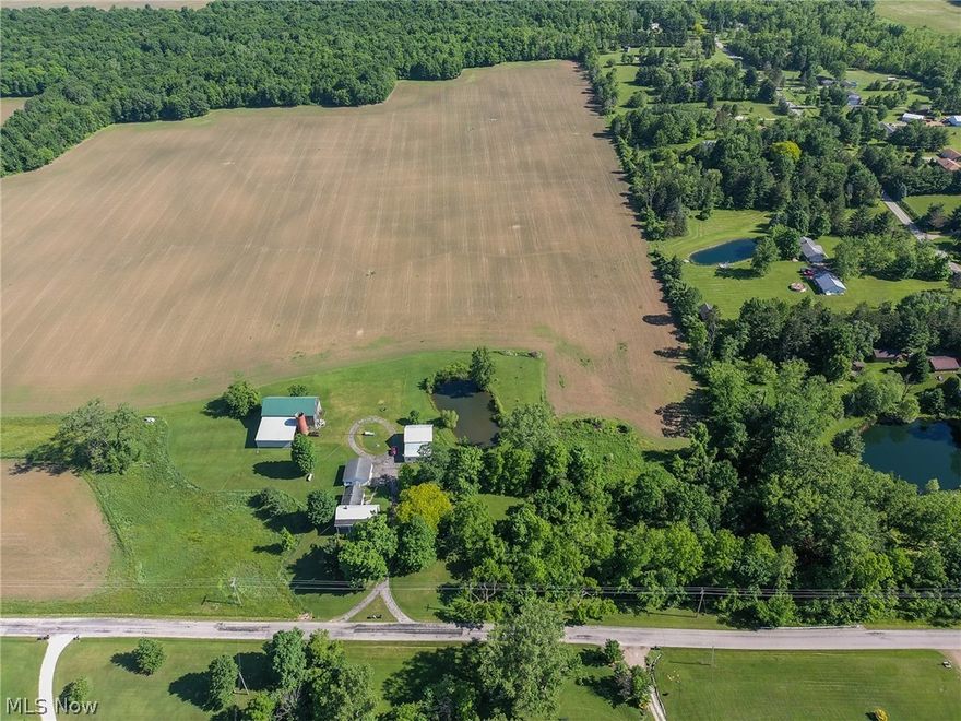 On-site auction Tuesday, July 30th at 6:00 PM. Located just a few miles northwest of Wellington, this rare opportunity features over 183 acres including a historic homestead in need of renovation, prime agricultural land, and wooded areas perfect for hunting or recreational activities. Additionally, several building lots are available, ideal for those looking to construct their dream home. Note that Parcels 1-3 are protected under a Western Reserve Conservation Easement, guaranteeing their preservation for future generations. Offered at an onsite auction, don't miss out on this unique opportunity!