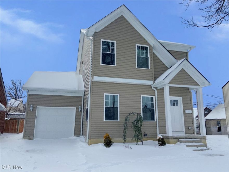 Brand new construction completed in 2025! This Euclid Colonial boasts loads of curb appeal, featuring 3 bedrooms, 2 full baths, and 1 half bath. The entire interior has a neutral decor palette. Enjoy an open-concept floor plan on the first floor, complete with luxury vinyl tile throughout. The eat-in kitchen features a large pantry, stainless steel dishwasher, microwave, and range, white cabinets, and granite countertops. Sliders off the kitchen lead to a covered patio. A convenient half bath is located on the first floor. Upstairs, you will find the primary bedroom with an ensuite and a large closet. There are 2 additional bedrooms and a full bath. Doing laundry is a breeze with a second-floor laundry room. A full, unfinished basement provides loads of storage space. Tankless hot water system. One-car attached garage. This property is move-in ready and waiting for you!


This is a Fannie Mae HomePath property.