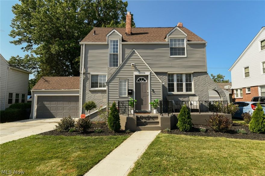 Welcome home to 19354 Malvern Ave in Rocky River Ohio, a move-in ready modern colonial that offers 3 bedrooms, 2 full bathrooms, and 1,450 sq ft of living space, along with another 700 sq ft partial finished basement. Two car attached garage that leads to the fenced in backyard with a deck great for lounging and relaxing from a hard day. The basement offers an opportunity to put your personal touch on the home. With plenty of Shopping, Lake Erie, restaurants and Mitchell's Ice Cream all within walking distance, this opportunity wont last long. Don't miss out on the chance to own this beautiful home today!!