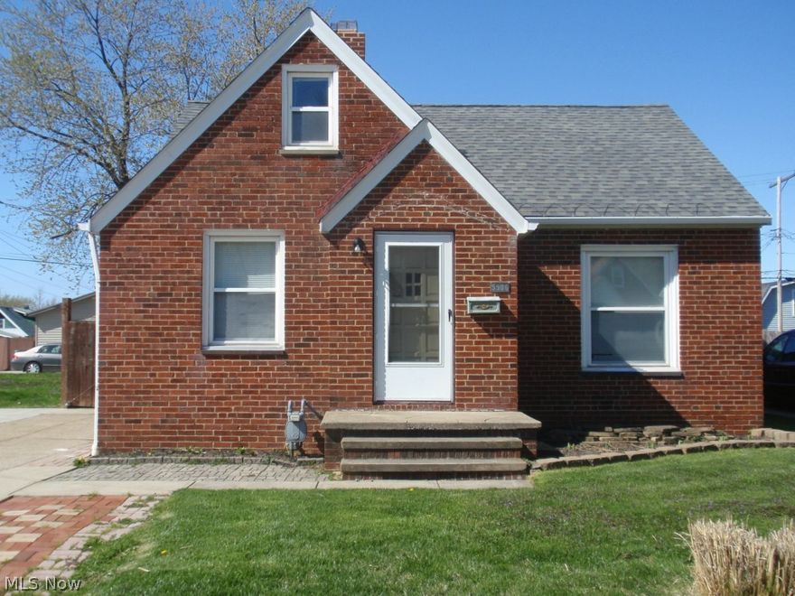 This Updated and Well Maintained All Brick Home Features An Open Concept Kitchen/Living Room Space. Both Bathrooms Remodeled Within The Last 5 Years. Fully Fenced Back Yard Boasts Deck and Stamped Concrete Patio Perfect For Enjoying The Summer Weather. Updates Include:  Roof 2008*Concrete Patio 2009*Garage Doors, Roof & Siding 2011*Basement Bathroom 2015*First Floor Bathroom 2013*Living Room & First Floor Bedroom Hardwood Refinished 2006*Carpet 2007. Sits On Double Wide Lot. One Year Home Warranty Provided!