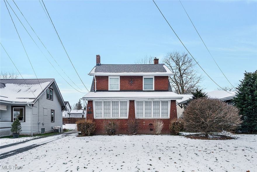 Welcome home to this stunning 2-story brick residence that blends timeless character with modern updates throughout. Featuring 3 spacious bedrooms, 1.5 beautifully remodeled baths, and a layout filled with warmth and functionality, this home is truly move-in ready. Step inside to a large living room anchored by a gorgeous stone fireplace and charming glass-paned door, perfect for cozy evenings. The oversized dining room offers plenty of space for gatherings, while the enclosed front porch brings the kind of charm and character you don’t find every day. The heart of the home is the fully remodeled kitchen, complete with granite countertops, Frigidaire appliances, a bright eating area, and sliding doors leading to the backyard—ideal for morning coffee. Upstairs, you’ll find three generous bedrooms and a beautifully updated full bath. Need more space? The walk-up attic offers the potential to become a dreamy playroom, hobby space, or home office. The waterproofed basement provides even more versatility, featuring a laundry area, shower, and abundant storage options.
This home has been thoughtfully updated from top to bottom. In the last 5 years, major improvements include: roof, furnace, A/C, hot water tank, electric, plumbing, and more—giving you peace of mind for years to come. Ready for its next chapter, this completely remodeled home is waiting for someone to make it their own.
Call today to schedule your personal tour of this fantastic property!