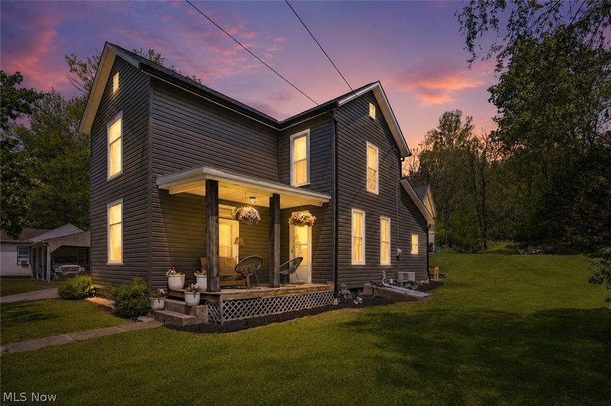 Welcome home to this charming property in McConnelsville just minutes from the historic downtown district featuring local restaurants, shopping, and the beloved Twin City Opera House theater! Enjoy being close to the scenic Muskingum River with nearby public boat ramps and outdoor recreation.
This move-in ready home offers 3 bedrooms and 1.5 baths with beautiful original wood trim and craftsmanship throughout. Recent updates include new siding, roof, fresh paint, and new flooring in the kitchen.
Outside, you'll love the detached building offering endless possibilities -- perfect for a man cave, workshop, hobby space, extra storage, or additional entertaining area. The attached garage has a 220V electric car plug-in.  Relax on the inviting front porch and enjoy small-town living at its best.
Don't miss your opportunity to own this well-maintained home in the heart of McConnelsville!