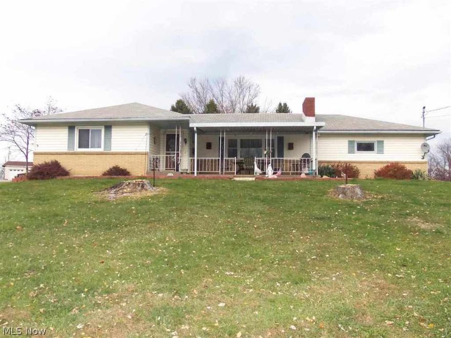 IT'S TIME TO MAKE A MOVE! Live in a place of your own at this 3 bedroom brick and vinyl ranch on .42 acres in Wellsburg. Offers a living room, equipped kitchen and dining room combo, over-sized garage and much more!