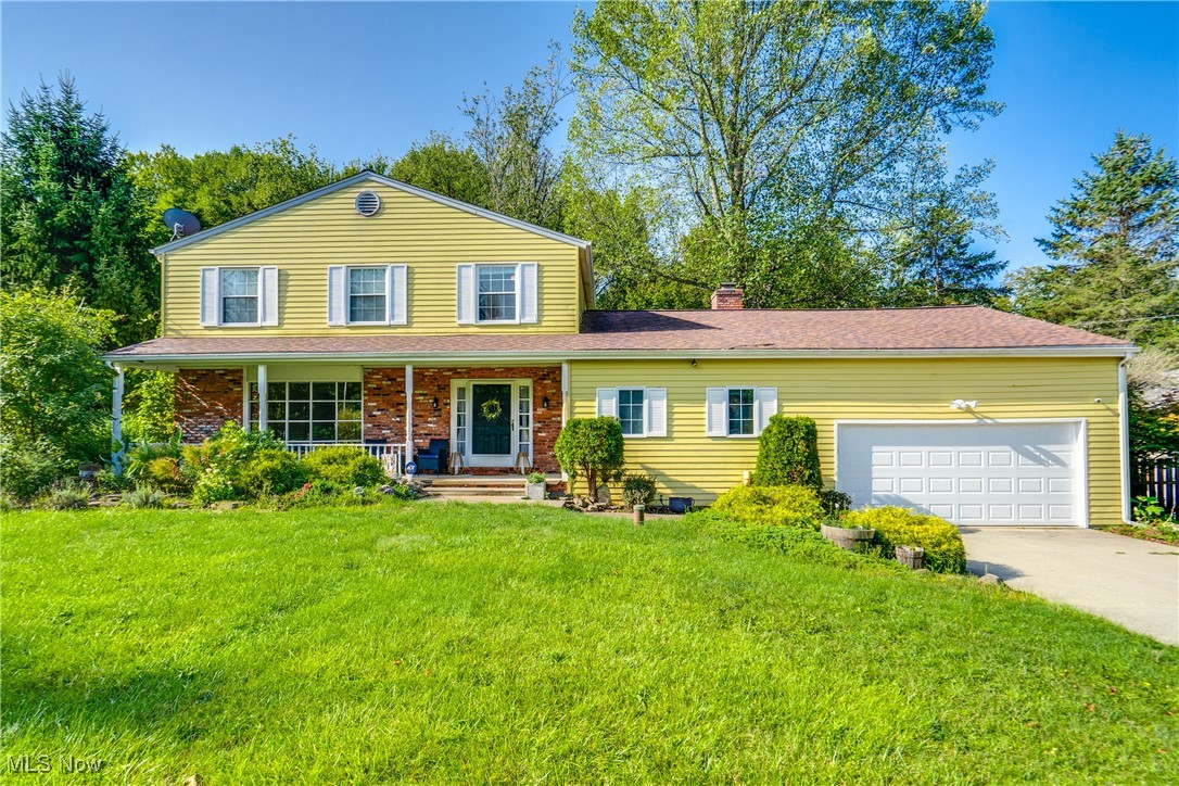 Welcome to this spacious Concord Township Colonial offering 4 bedrooms and 2.5 baths. Home features a deep setback from the road, long driveway with turnaround/additional parking and cozy front porch with privacy surrounded by landscaping and Koi pond. Step into this bright, versatile layout into the inviting foyer which opens to sun-filled living spaces, including a large comfortable living room, family/media room, and a flexible bonus room currently being used as workout space. The kitchen includes granite countertops, stainless steel appliances, and an eat-in area with large windows for plenty of natural light. The dining room’s sliding doors lead to a beautiful deck overlooking the private backyard. The family room features a wood burning fireplace and beamed ceilings. Beautiful vinyl LTV flooring throughout much of the first floor and 2 bedrooms on the 2nd floor. Other highlights include the first-floor laundry room and attached garage.
Upstairs, the master suite offers a walk-in closet and private bath, with three additional bedrooms and a full bath nearby.
Downstairs you will find a nice-sized recreation room and the utility room which also offers additional storage space. Newer roof (2020). Move-in ready and waiting for you to make it your own!