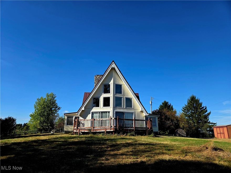 A-Frame Home for Sale in Bellaire, OH 3 Bedrooms, 2 Baths on Half an Acre
Welcome to 54420 Key Bellaire Road in Bellaire, Ohio, a stunning 3-bedroom, 2-bath A-frame home offering rustic charm and modern comfort. Nestled on 0.5 acres in a peaceful country setting, this property combines privacy with convenience, just minutes from town.
Step inside to soaring vaulted wood ceilings, a dramatic stone fireplace, and an open-concept living space filled with natural light. The large kitchen and spacious layout make entertaining easy, while the open loft adds versatility—perfect for a home office, reading nook, or guest space.
Each bedroom offers plenty of room to relax, and the two full bathrooms provide convenience for family or guests. Outdoors, the half-acre lot is ideal for gardening, entertaining, or simply enjoying the quiet charm of Bellaire.
Whether you’re looking for a primary residence, vacation retreat, or unique investment property, this A-frame is move-in ready and full of character.
 Key Features: 3 Bedrooms | 2 Bathrooms, Half-acre lot with country feel, Vaulted wood ceilings & open loft, Stone fireplace & spacious living room. Convenient Bellaire, OH location
Don’t miss your chance to own this beautiful A-frame home in Bellaire, Ohio, where rustic style meets everyday comfort.