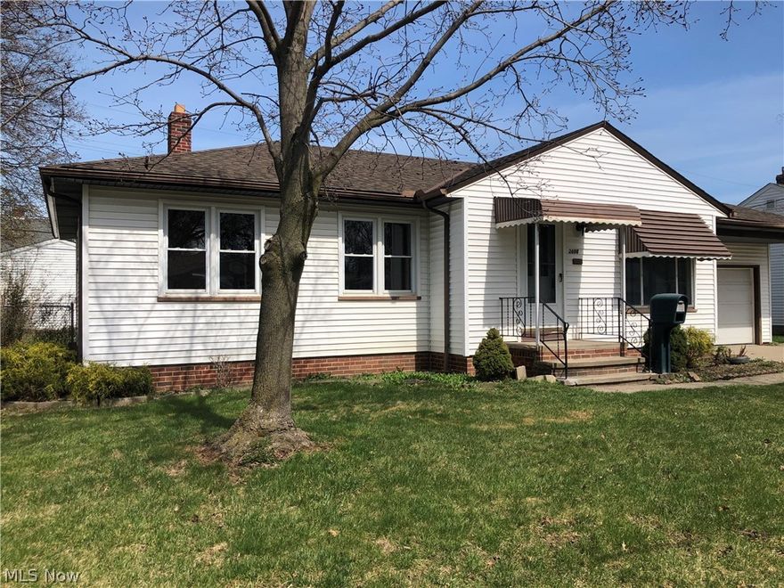 Welcome to this well kept 3 bedroom 2 bath ranch home with central air and a clean basement screaming to be finished. This home also has a 2 car attached garage and a fully fenced in back yard. Bring your finishing touches and make this home amazing.