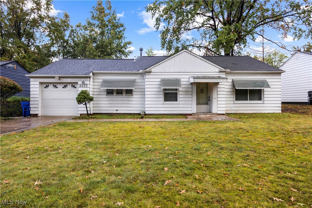 Welcome to this charming 2 bedroom, 1 bathroom ranch located in South Euclid. Move-in ready home with convenient single floor living. The large living room has a picture window that lets in lots of natural light. The kitchen offers stainless steel appliances and soft close cabinets. Vinyl flooring throughout. Enjoy the convenience of an attached 1 car garage. The fenced-in backyard provides plenty of space for outdoor activities, gardening, or simply enjoying the fresh air. A newer oversized shed in the backyard offers additional storage for tools and outdoor equipment. Recent updates include a new waterless hot water tank (2024), new carpet in both bedrooms (2024) and an updated roof. This home is move-in ready. Don't miss the opportunity to make this delightful home yours. Schedule your showing today!