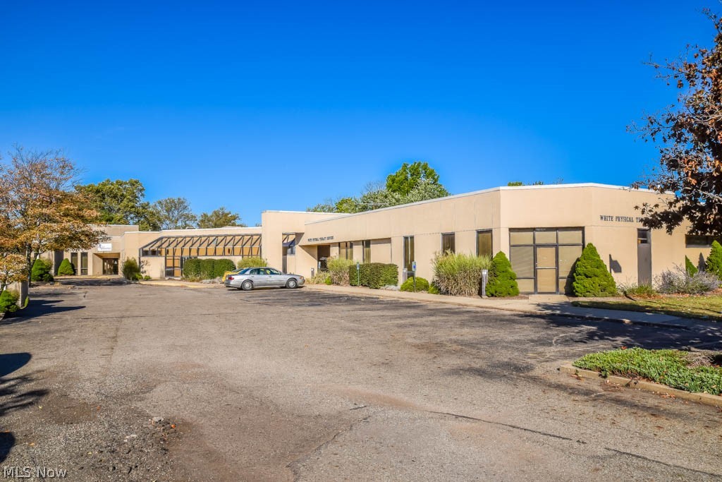 Office suite at Glamorgan Professional Center on a corner lot! Ideal for small businesses in a great Alliance location. The building itself sits on 2.73 acres with a 120-car parking lot. Suite 111 offers a 16x7 front office or waiting room with big windows, a huge 26x18 main open area to fit many workspaces, 13x11 office with a door to an 8x6 room with a sink, a half bath and 2 storage rooms. Schedule a private showing today!