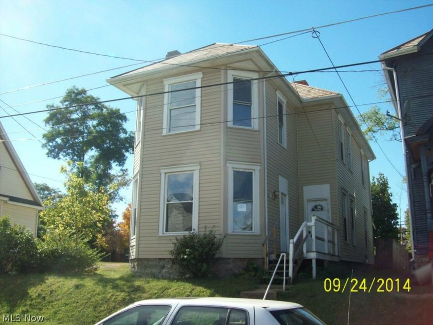 Large two story home with very large rooms. Three bedrooms and one bathroom. Storage shed thats condition is not known. Good potential for investors or owner occupants. Does need some upkeep. Being sold as-is to pre-approved or cash buyers.