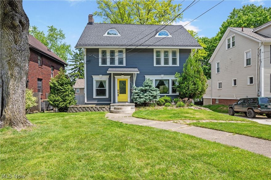Step into timeless character and modern comfort in this beautifully updated 1919 colonial nestled along Akron's iconic Merriman Road. Offering 3 bedrooms and 2.5 baths, this home seamlessly blends classic architectural charm with thought modern updates. From the moment you arrive, you'll appreciate the rich history, inviting curb appeal, and warmth that only a home of this era can provide. Inside, original character and contemporary finishes come together to create an atmosphere that feels both elegant and welcoming. Spacious living areas, updated amenities, and refined details throughout make this home truly special. A rare opportunity to own a piece of Akron history while enjoying the conveniences of today.

Disclaimer: No numbers are guaranteed by agent/team/broker or seller