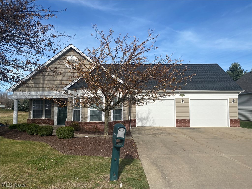Free-standing ranch with 2 car attached garage in Athenian Village! One floor living. 2 bedrooms, plus an additional room that can be used as an office or guest bedroom! Large eat-in kitchen with dining area. High ceilings, laundry room and front porch. Master with full bath. Newer garage doors. Newer roof. All appliances stay, including washer and dryer. 55 plus community. Community Clubhouse with exercise room and activities. One year home warranty!
