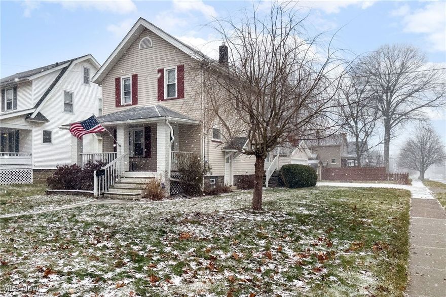 This charming, updated Colonial offers classic character paired with thoughtful modern updates in a desirable Cuyahoga Falls location. Inside, you’ll find a warm and inviting layout highlighted by a fully applianced kitchen with ample cabinetry and workspace, perfect for everyday living and entertaining. The home features two comfortable bedrooms and a nicely updated full bath, along with the convenience of two half baths, including one located in the basement. The partially finished basement expands your living space with a cozy rec room and an additional finished room ideal for a home office, guest space, or potential bedroom, offering flexibility to fit your lifestyle. Additional highlights include: 2-car detached garage with plenty of space for parking and storage, remodeled rec room in 2018, furnace 2021, concrete patio added 2017, and glass block installed 2018, Conveniently located near parks, shopping, dining, and major routes, this move-in-ready home delivers comfort, functionality, and flexibility in a community people love to call home. Schedule your private showing today!