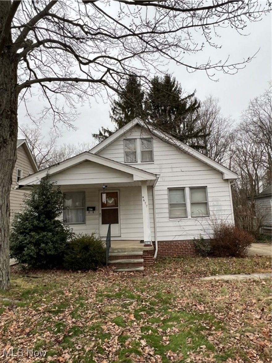 Investor special in South Euclid with strong value-add potential! This 3-bedroom, 1-bath Cape Cod sits on a deep lot and offers a solid layout ready for a full renovation. Property features a spacious living and dining area, a partially finished basement, and ample room to reconfigure or update for maximum ROI. Ideal opportunity for investors looking to rehab, rent, or flip. Convenient location near schools, shopping, parks, and major highways. Home is being sold strictly as-is with seller to make no repairs. Cash or rehab financing preferred. Bring your contractor and vision.  This is a true value-add opportunity.