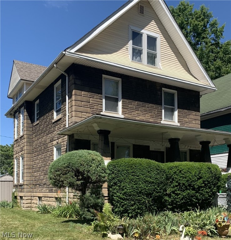 This Colonial-style home offers four bedrooms, 1.5 baths, a formal dining room, living room, a cozy sitting room, and an eat in kitchen. Full size basement, 2 car detached garage, newer roof & water heater.