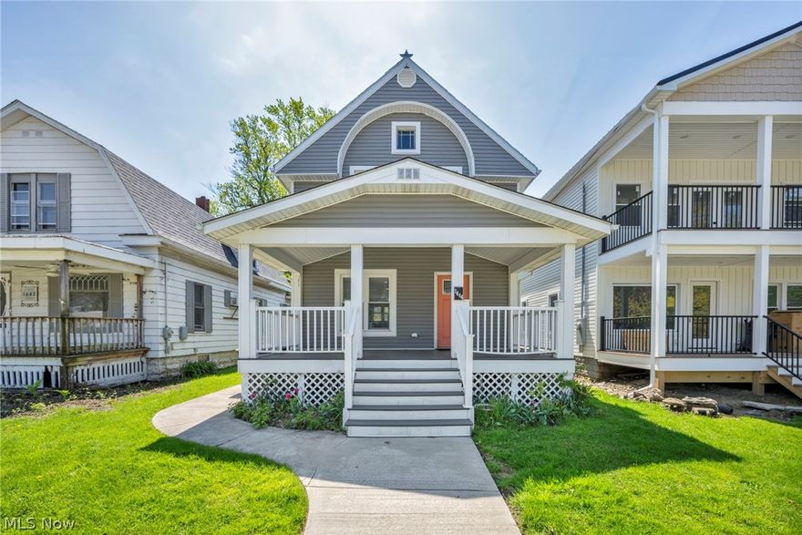Welcome to 1646 Walnut Boulevard, an updated 3-bedroom, 1.5-bath home where location, convenience, and lifestyle all come together. Located directly across from Walnut Beach, this home gives you the opportunity to enjoy everything Lake Erie living has to offer, from beach days and sunsets over the water to walks along the shoreline and easy access to one of Ashtabula’s most loved lakefront destinations. Inside, the home has been beautifully updated and is completely move-in ready. The main floor offers an open layout that flows easily from room to room, making the space feel connected and functional. The kitchen has been recently renovated with new cabinets, updated appliances, tile backsplash, and engineered hardwood throughout the main living areas. Both bathrooms have also been updated with new vanities, tile flooring, backsplashes, and a tiled shower surround. Major updates have already been taken care of, including a furnace and central air system installed in 2021. The primary bedroom offers lake views, while the large covered front porch gives you the perfect place to relax and enjoy the breeze coming off the water. Outside, you’ll also find a fenced-in backyard, a paved walkway, and rear parking accessible from a private drive off 3rd Street. This home offers more than just updates and location. It’s the kind of place where you can truly enjoy the lifestyle that comes with living near the lake.