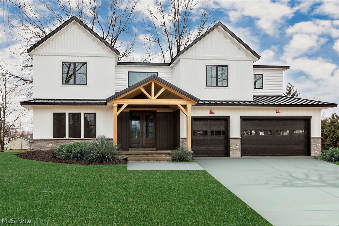A home of incomparable impressiveness and elegance, this new construction farmhouse is both magnificent in scale and stunning in luxury. Walking in, you’re greeted by a grand foyer with a custom staircase overlooking the main floor of house. 2-Story Great Room is open to the rest of the house and creates a great flow for any family gathering or entertaining. Every chef’s dream, this gourmet kitchen is showcased by an oversized island and top of the line appliances. Upstairs the stunning master wing features a grand master bath with a soaking tub and his and her shower. Desirable additional highlights include a finished lower level, home office, a walk-in pantry and centrally located 2nd floor laundry. This one is a sure show stopper!