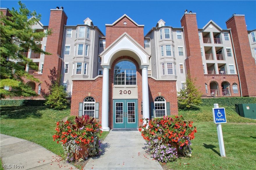 Pride of ownership shows in this ranch style condominium located on the third floor in a fantastically positioned building. Maintenance free living space features an updated kitchen with stainless steel appliances and a separate eating area along with an expansive living room with gas fireplace. Two large bedrooms on each side of the unit, both with attached full bathroom. Private porch overlooks community common area. In-suite laundry area provides so much convenience. Recently remodeled and updated in September of 2019 - newer furnace, air conditioning, carpet throughout, paint and other features. This condominium provides an additional storage unit located right next to it. Additional amenities include an assigned indoor parking space and in-building exercise equipment. The Woodhawk Community offers community meeting rooms, fitness centers, community pools, tennis courts, gate guard and so much more.