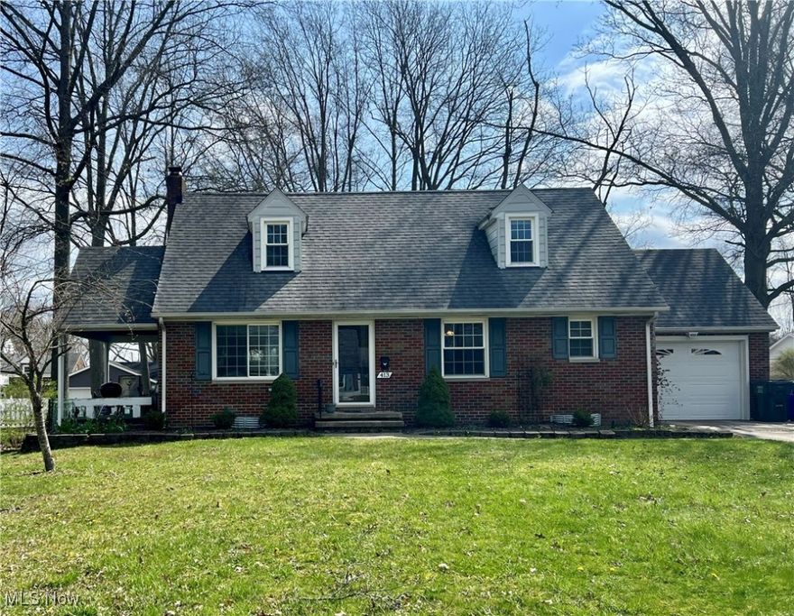 Welcome to 413 Rosedale Street! A lovely 3-bedroom, 1.5-bath home full of character and charm. This classic Cape Cod features hardwood floors, a cozy living room with a gas log fireplace and plenty of windows for lots of natural light. It also features access to a relaxing side porch perfect for your outdoor entertaining.

The main floor includes a great kitchen with appliances (refrigerator, stove, dishwasher, and garbage disposer), a dining room big enough for everyone to sit comfortably, a convenient first-floor bedroom, that could be an office or den and a half bath for convenience. Upstairs, you'll find two spacious bedrooms and a full bath. 

Enjoy extra space with a full walk-out basement. The one-car garage, cement driveway with an extra pad, fenced-in backyard, and mature trees offer great outdoor living and curb appeal.

Mechanical updates include HVAC 2022, Hot Water Tank 2023 and dishwasher.

Don't miss this warm and welcoming home in a quiet neighborhood. Close to downtown, universities, parks and hike and bike trails. Schedule your showing today!