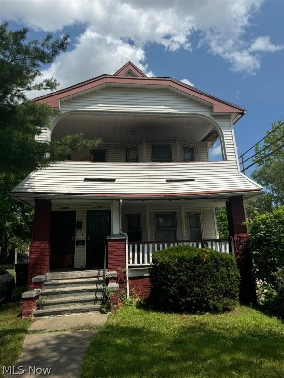 Great opportunity for a classic Cleveland duplex! Situated in the Mt Pleasant neighborhood, this up-and-down duplex features two, 2 bedroom, 1 bathroom units with identical floor plans. Located just blocks away from shops and Luke Easter Park. Don't miss out on this lovely property that just needs a bit of TLC and updating! PROPERTY NEEDS NEW ROOF