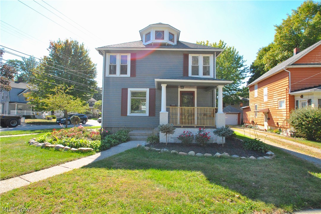 Welcome to this beautifully updated Historical Home on one of Painesville oldest and prettiest streets! This home has a classic century home style with a modern touch that brings it to life! You don't want to miss this 4 bed, 2 full bath house perfect for a family. Walk into your kitchen with beautiful white wash cabinets and pristine hardwoods through out. You don't want to miss everything this house has to offer so schedule your private showing before its gone!!