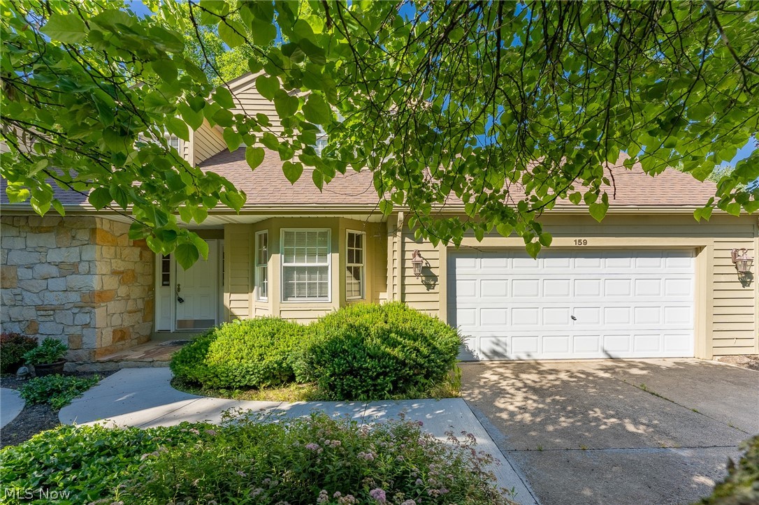 First floor living in the heart of Aurora! A charming, two story foyer greets your guests as they enter your new home! Immediately off the foyer, you will find a spacious formal dining room (also flows to kitchen) with hardwood flooring, double pocket doors, and a room-brightening bay window. 2 story Great Room features a cozy gas fireplace, windows, and a slider walking out to deck. The kitchen features stainless steel appliances, granite countertops, and beautiful hardwood flooring which flows into the eating area and into the family room. Huge master bedroom features a slider to your deck and a beautiful updated ensuite bathroom with a double vanity and tiled shower. Your laundry room and a powder room wraps up the main floor. Upstairs you will find a decent sized loft/sitting area, 2 large bedrooms, and a full bath with a double vanity. The lower level (a RARE find in the Oaks) has plenty of storage space and is waiting to be finished with your personal touch. Don't wait, call fo