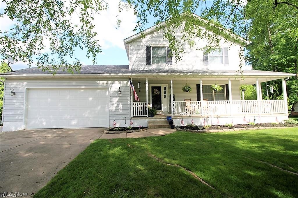 Welcome home to this charming, bright and crisp three bedroom, three full and half bath colonial home which features a gorgeous refinished (2019) wrap around porch. Come on into this open floor plan, which is open to the family room, eat in kitchen area and large kitchen. The family room offers gas fireplace, large windows to let the natural light shine through and is open to the eat in dining area that has newer sliders to the fabulous deck (2019) and large fenced in backyard where there is so much room for entertaining, relaxing etc. The large kitchen has an abundant of counter space, pantry space, refinished cabinets and new stainless steel refrigerator and dishwasher (2016), there is a window above the sink to look out at the pristine backyard. Upstairs you will find three large bedrooms and a full bathroom. The master suite has vaulted ceilings, large closet and full bathroom. The bathrooms have newer toilets, fixtures, faucets and new shower heads (2019). The lower level offers a