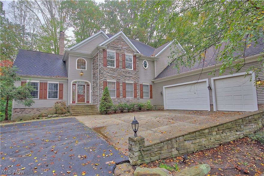 Fantastic lease opportunity in Hawksmoor! Wooded wonderland with landscape lighting with many windows in back of the house looking out. Two-story great room with fireplace & built-ins, media system included. Maple floors on much of 1st floor. Kitchen with breakfast area. Quality cherry cabinetry, snack bar. Formal dining room with tray ceiling, coffered ceiling in den. Master suite on 1st with glamour bath, shower & whirlpool tub. Loft, 3 bedrooms & 2 full baths up! Fabulous, walk out LL with 5th bedroom & full bath. Media room with fireplace! Lush, mature plantings & expansive deck overlooking incredible setting. Hawksmoor entrance with pump house, pond and fountain. One year min, longer preferred, call Lister for details.