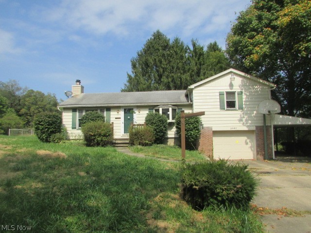 Ranch home sits on 2.46 AC with 2 bedrooms and 1 full bath. Living room with fireplace, nice size eat in kitchen with bay window. Attached garage with a carport that could be used as a covered patio. Fenced in area for the in-ground pool. Property sold as is. No guarantees. No warranties. Must be pre-approved or show proof of funds. All offers are to be submitted by the buyers agent on propoffers.
