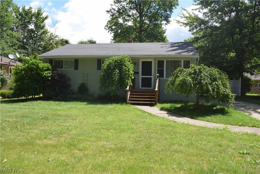 Spacious ranch with full basement available for immediate possession in North Olmsted! This 3 bedroom 2 full bath single family home has been recently updated and is ready to be your new home! Owner updates include new roof, new windows, insulation installed in the attic, and a high efficiency furnace. Bonus features include stainless steel appliances, hardwood floors, new carpeting, air conditioning, vinyl privacy fence in fenced in backyard, and 2 car plus garage with opener. Great location close to local bike/walking paths with easy access to I-480, shopping, restaurants, brand new High School and the library!