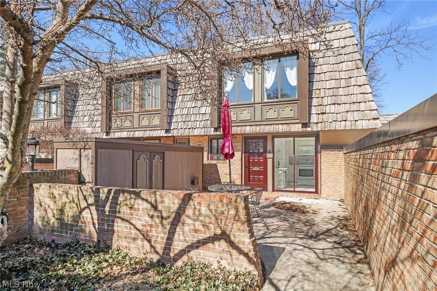 Welcome to 1110 By-The-Shores Drive #4 in Huron, a beautifully updated 2-bedroom, 1.5-bath condo offering comfort, convenience, and coveted access to Lake Erie. With an HOA of $399 per month and no assessments, the fee includes natural gas for furnace and hot water, water and sewer, trash removal, lawn care, snow removal, and exterior maintenance, making for truly low-maintenance living near the water. The first floor has been remodeled, including the entryway, guest bath, kitchen, and living room. The charming kitchen features light colored cabinetry and newer bright white appliances including dishwasher, refrigerator, stove, microwave, and garbage disposal. The sliding glass doors in the kitchen open up to a front patio area. A spacious living room with a three-paneled sliding glass door fills the home with natural light and opens to a private back patio, perfect for relaxing or entertaining. The living area offers a generous footprint, comfortably accommodating both a full living room setup and a dedicated dining space, creating a seamless and versatile environment for everyday living and entertaining. Upstairs, both bedrooms are generously sized with plush carpeting and ample closet space. The shared Jack and Jill bath is clean and well maintained, and the conveniently located hallway laundry area includes newer washer and dryer. Additional updates include new central air (2025), new furnace (2026), new roof (2023), new hot water tank, new carpeting, LED lighting throughout, ductwork and waste plumbing cleaned in 2023, and a home warranty through September 2026. A garage space completes this move-in-ready home just moments from the shoreline.