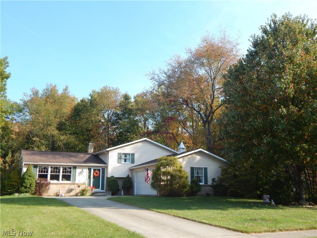 Pristine beauty in charming spacious split level. Large roaming rooms for the family minded person. Large bright living space, formal dining and updated kitchen. Wall of pantry, Island, counter space galore. Enjoy the oversize family room featuring gas fireplace stepping into four season sun room with slider out to natures patio and wooded rear yard. Many possibilities with the lower level Rec. Room/Game Room. Storage, laundry.
Attached two car garage, great area near parks, ball fields and Rt.8. This home is much larger than it looks from the street. Must see inside.