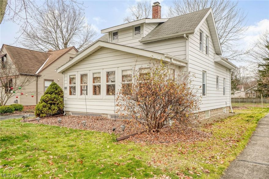 Welcome to your new home – a delightful 4-bed, 1.5-bath charmer! Convenience meets style with a first-floor bedroom, a handy half bath, and updated kitchen. Freshly painted rooms bring a vibrant touch, making every corner cozy. Enjoy gatherings in the living and dining areas, plus a charming enclosed porch. The house offers 3 full bedrooms including a first floor room with an adjoining half bath. The upstairs features 2 bedrooms, a full bath, and a perfect bonus room that is ideal for an office, studio, nursery, or whatever else you could need! While the home still has classic charm, the mechanicals have been extensively updated including waterproofing and drainage beds in 2010. New roof included to be installed at the end of January and it comes with a 25 year transferable warranty. Other updates include but are not limited to: new electric coming in and throughout the house (2015), new HVAC (2017), and a full main line replacement (2015)! All appliances included; the washer/dryer were just bought in July of '23 and the top end refrigerator in 2016. The home offers many more updates to love, making this home the perfect blend of charm and comfort! There is also a spacious two car garage, and a fenced in back yard!