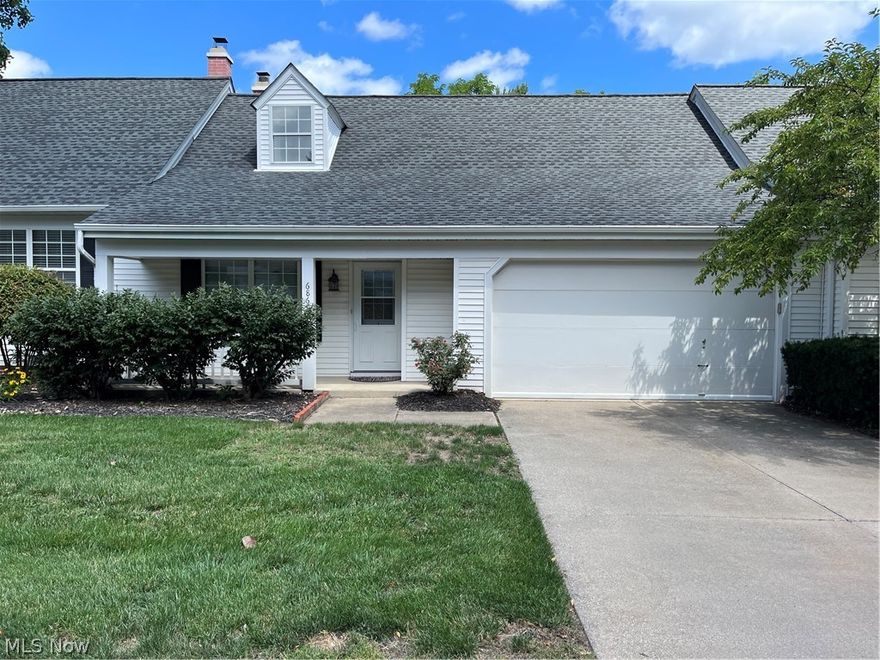 Rare opportunity and Easy living in this ranch style condo with all the amenities on the first floor including a large master bedroom, full bath, laundry, living room, and kitchen. Vaulted ceilings in kitchen and living room give this condo a great open feeling. Granite counters tops and stainless steel appliances are in the updated kitchen. Cozy fireplace in Living Room with a generous sized deck overlooking the woods. Master bedroom with two large closets and ceiling fan. Two full baths updated as well with granite tops and vanities. The lower level has two bedrooms, walk in closet in bedroom 2, full bath, and a separate family room with walk out deck, perfect for guests or teens. There is plenty of storage in the lower level. Walking distance to the center of Brecksville, The Metro Parks, and a great recreation center.