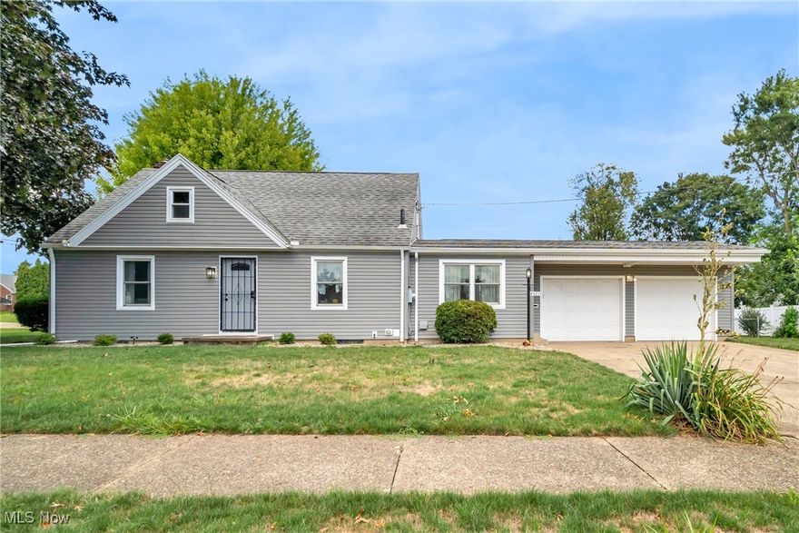 Welcome to your new home! This enchanting 3-bedroom, 1.5-bathroom bungalow offers nearly 2,000 sq. ft. of finished living space, (including a partially finished basement). Nestled in the heart of Canton, this home seamlessly blends classic charm with modern convenience, thanks to numerous recent improvements. As you step inside, you'll immediately feel at home on the stunning vinyl plank flooring that flows throughout the first floor. Imagine cooking delightful meals in the kitchen and relaxing in the comfortable living spaces. Two spacious bedrooms and a fully remodeled bathroom complete the first floor. Venture upstairs to discover your private retreat: a large owner's bedroom featuring an updated half bathroom, perfect for unwinding after a long day. Other recent improvements to give you peace of mind: vinyl windows, siding, and garage doors, a newer roof, newer hot water tank, and a robust 200 amp electric panel. With its inviting curb appeal and spacious interior, this bungalow is not just a house but a place to create lasting memories. Don’t let this opportunity slip away – schedule a showing with your favorite real estate agent today!