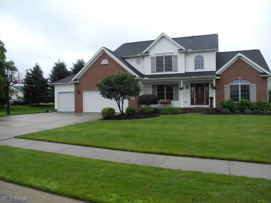 This wonderful home exudes pride of ownership, in a community that truly beckons "Welcome Home" to residents & visitors alike. This extraordinary 4BR/2.5 BA home, in The Enclave Estates, has a 3 car gar, brick/vinyl ext & is nestled on a wonderful ½ acre, meticulously landscaped lot. The Enclave provides the perfect retreat for residents who refuse to choose between convenience, privacy, excellent school system & peace of mind. The homeowners can enjoy the pool, clubhouse & fishing pond, situated in a country setting. The quality of workmanship in this house is beyond compare, from the cherry wood finish throughout, to the luxurious 1st flr master suite, featuring shower, 2 person tub, his/her sinks, ceramic tile & walk in closet. Additionally, this large home features 3 spacious bedrooms upstairs, plus a large loft overlooking the foyer. The open concept on the first floor provides an exceptional family room with vaulted ceiling & gas fireplace. The gourmet kitchen, with center island