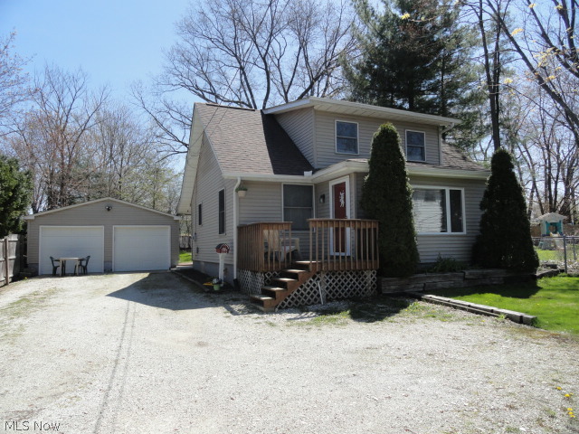 This charming Cape is in excellent condition sitting back on an extra deep lot. Foyer entry, spacious living room and formal dining room, sharp updated kitchen. First floor master bedroom and full bath plus first floor laundry room!2nd floor has 2 bedrooms and an updated 2nd bathroom. New roof and gutters in 2006, fully insulated in 2009, new water heater 2013. Two car detached garage. Home warranty provided.