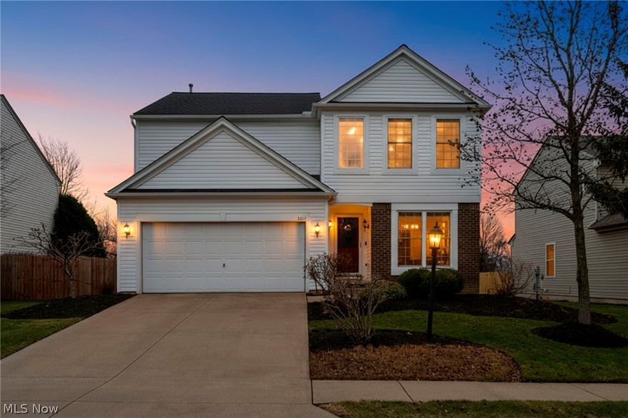 Prepare to fall in love the moment you step inside this move-in ready, Pulte-built home in desirable Westbury Place in Brunswick Hills. Just off the front entry, a welcoming flex space offers the perfect spot for a formal dining room, home office, playroom, or cozy sitting area easily tailored to your lifestyle. The updated, trendy kitchen features crisp white cabinetry and a center island, flowing seamlessly into the dinette area with sliding doors to the deck, then into the bright great room where lofted ceilings and a wall of windows fill the home with beautiful natural light. Convenient first-floor laundry and a half bath complete the thoughtful main-level layout. 

Upstairs, unwind in the spacious primary suite featuring a walk-in closet and private ensuite. Two additional bedrooms share another full bath, offering comfort and flexibility for family, guests, or a home office.

The lower level is designed for relaxing and entertaining, featuring a spacious gathering area with plentiful seating and a bar area, plus a separate workout space with laminate flooring. The basement is impressively large, offering exceptional storage and flexible space for future needs.

Enjoy peace of mind with standout updates including a tankless water heater (2025), dishwasher (2025), windows (2022), and an Ultra Violet air purifier installed on the furnace. Step outside through the kitchen sliders to a lovely deck with a pergola and movable shade sure to be your new favorite spot to relax and enjoy the private backyard. A home warranty is also being offered for added confidence.