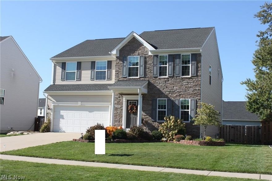 Welcome to your new home! This home has plenty of room to entertain and spread out. As you walk in you'll be welcomed into a foyer that can lead you upstairs or into a sitting room or 1st floor office. As you walk further down the hall you'll pass a dining room and into an expansive kitchen with a sprawling island and breakfast bar. The morning room off the back of the kitchen is full of windows to soak in all the light of the seasons. Next you'll find the family room off the kitchen which has a gas fireplace to cozy up on the long winter nights. The upstairs features 4 bedrooms with a bonus loft. Near the master you find a laundry room. No more running up and down stairs! The full finished basement is plumbed for a wet bar and offers a huge 50x15 space for entertaining. The backyard had extensive stone and patio work with a built in fire pit.  Call today for a showing!