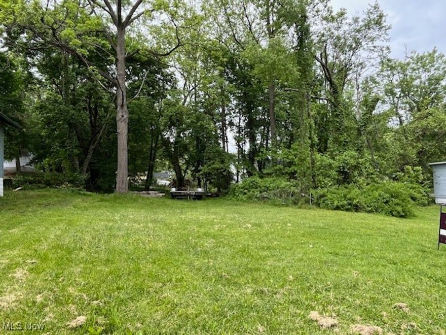 Previous existing home was razed. Double level lot has lots of potential for your new build. Public water/sewer and electric available. 
Close to shopping, downtown and major highways.