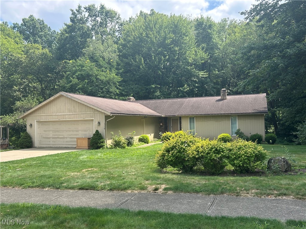 Spacious ranch in the Woodridge Estates is waiting for a new family to make it their own. This 3 bedroom/4 bath home has potential at every turn. Kitchen is spacious with an abundance of cabinet space and features and eat-in option. Leading out of the kitchen you will find a large entryway from garage, laundry area, and half bath. In addition to the eat-in space in the kitchen, there is also a formal dining area that leads to an overlook deck of the private backyard and creek. Dining area flows into the large living area and front entry way. First floor also features master bedroom with full bath, two additional bedrooms and second full bath. Basement boasts additional living space with large living area with fire place, walk-out to back yard and large windows. Living area leads to another finished room that could be used as an office, bedroom, or toy area. It doesn't stop there.......another bathroom and two additional storage areas make the basement complete!
