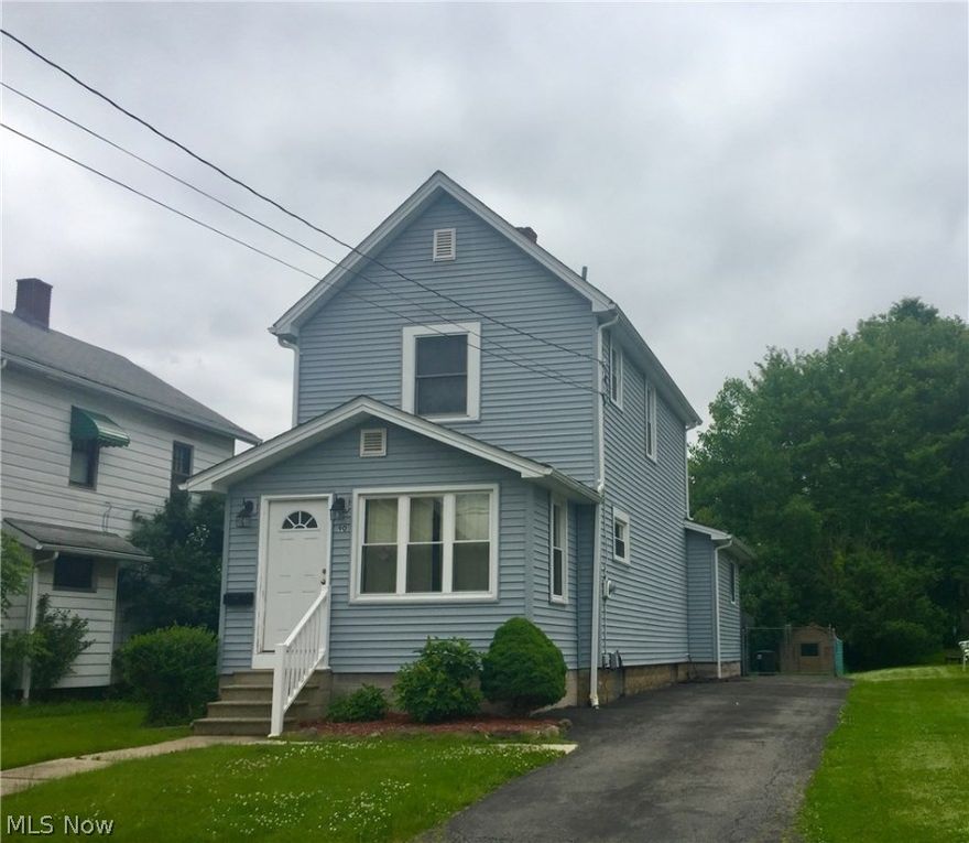 Owned by one family this 3 bedroom, 2 full bath home has been well maintained. Updated eat-in kitchen, 1st floor bedroom with a connecting full bath, formal dining and living room. Two bedrooms and a full bath upstairs. The basement has a shower, toilet and a sink by the laundry area, as well as a fruit cellar. The backyard is fenced in and the deck leads to your kitchen.