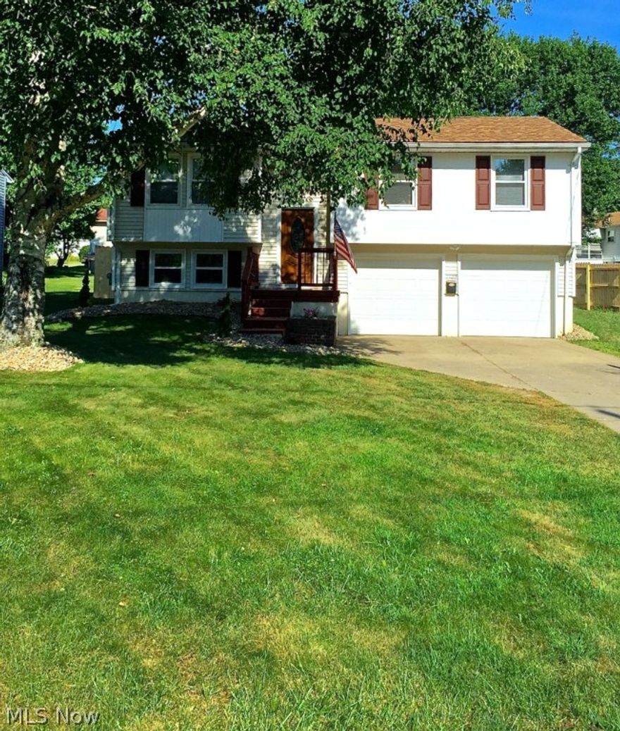 Reduced Price!  Phenomenal Fully Renovated 3 Bedroom, 2 bath Spacious Home in Poland School District.  Updates include: New 3D Roof (2015), Vinyl Siding, Windows, Stone Landscaping, Garage Doors + Openers, Wood Flooring throughout, Light Fixtures, Freshly painted top to bottom, New Bathroom including Ceramic tile from the floor to the shower walls, New Tub + Fixtures, Vanity and Toilet.  Remodeled Kitchen including Oak Wood Cabinets, Mosaic tile back-splash, Counter-tops, Sink, Faucet, and dishwasher.  The Open Floor Plan leads out to a freshly stained deck which overlooks the New Fully Fenced backyard complete with Fire-pit, & Shed in rear of home for extra storage.   Located on a quiet & tranquil street in Poland this is the Home you have patiently been waiting for, Home Warranty Included, don't hesitate to call this one won't last!