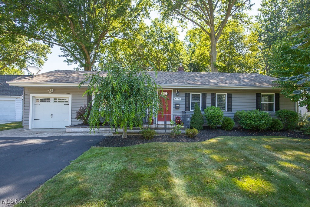 WOW! That is all you will say when you walk into this 4 bedroom, 2 full bath ranch in South Mentor. This home is 100% move in ready and absolutely perfect in everyway. Large addition that was turned into a family room with a master bedroom off of it to create a split bedroom design ranch. The other 3 bedrooms share a full bath at the other end so you have privacy! Completely remodeled kitchen with granite counters, ceramic backsplash and newer appliances. Luxury vinyl plank flooring runs throughout the house. Both bathrooms have been remodeled and are in PERFECT condition. Seriously, there is not a single part of this house that needs to be touched. Wait, do you like entertaining? Did i mention that the kitchen is wide open into the dining room and great room to have some AMAZING parties! What are you waiting for? This home is ready for a new owner, will it be you? 1 year APHW home warranty included for the new owners peace of mind as well!