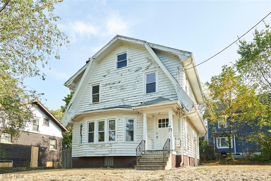This 3 bedroom interior has been completely updated while still keeping much of its original charm. LVT flooring and updated vinyl windows throughout first and second floor, bright new kitchen with plenty of cabinet space and newer appliances. The dining room  door leads to fenced in area, perfect for dog lovers! On the second floor you'll find a fully remodeled bathroom and 3 bedrooms with new flooring and fresh paint. Call today for private showing
