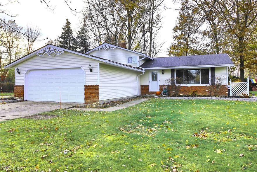 Location, Location, Location!  Great Mentor Split-level in a nice neighborhood and a great location.  The open floor plan allows many configurations including an eat-in kitchen with a slider out to the patio and the spacious yard. Three bedrooms upstairs and a massive laundry room So many updates in the last 3 years. Front & Kitchen Windows (2018), new a/c (2017), painted (2017-2019), remodeled both bathrooms (2017), new carpeting (2019). electrical (2010-2013), Nest thermostat (2017). All appliances stay. Fridge (2018), Range (2017), Washer (2019), Dryer (2017).  See this home now!  It will not last!