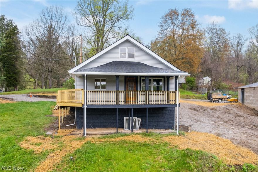 Welcome to 57235 High Ridge Road, where charm meets modern comfort in Bellaire, OH! This stunning property has undergone a complete renovation from top to bottom, ensuring a move-in ready experience for its lucky new owners. Step inside to discover a home transformed with care and attention to detail. From the brand new roof to the updated electrical and plumbing, every aspect of this home has been upgraded to offer peace of mind and modern convenience. The heart of the home boasts a sleek and stylish kitchen, equipped with brand new stainless steel appliances that are as beautiful as they are functional. Prepare gourmet meals with ease in this inviting space, where cooking becomes a joy. One of the highlights of this property is the converted attic, now transformed into an incredibly spacious third bedroom. With ample room to spread out and relax, this versatile space is sure to become a favorite retreat. Outside, enjoy the best of both worlds with a detached garage for storage and plenty of space to roam in the expansive yard. Located outside of city limits, this property offers a peaceful setting ideal for outdoor activities and gatherings with loved ones. Don't miss your chance to make 57235 High Ridge Road your new home sweet home.