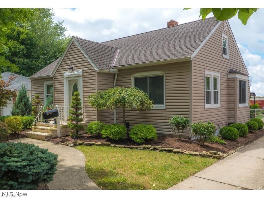 Masterfully updated Ranch Bungalow. You have to see this gorgeous home to appreciate the value for the price. You can easily see yourself at home as you flow through the open concept living area. Living room and bedrooms have original oak hardwood floors. A gorgeous kitchen awaits. An over sized 3rd bedroom in the basement makes this a great living space. This home boasts deep closet spaces and meticulously manicured landscape with tranquil pond. The roof was replaced recently with lifetime dimensional shingles. Also recently replaced hot water tank, exterior vinyl siding, and newer 2 car garage! Nothing to do but move in!