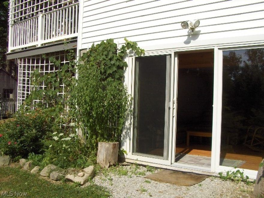 NO SIGN.  Unique, open style, apartment nestled in the country.  Lots of character, charm and yet newer construction (2002).  Property backs up to the Rocky River and is very private with lovely walking trails and access to the river.  Light and bright with sliders to a patio.  Laminate wood floors and good storage.  Rent includes all utilities including basic cable.  Secluded yet accessible to freeway and 20 minutes from the airport.  More photos coming!